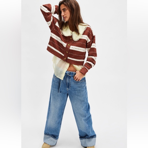 Free people Grace Printed Cardi - Picture 4 of 7